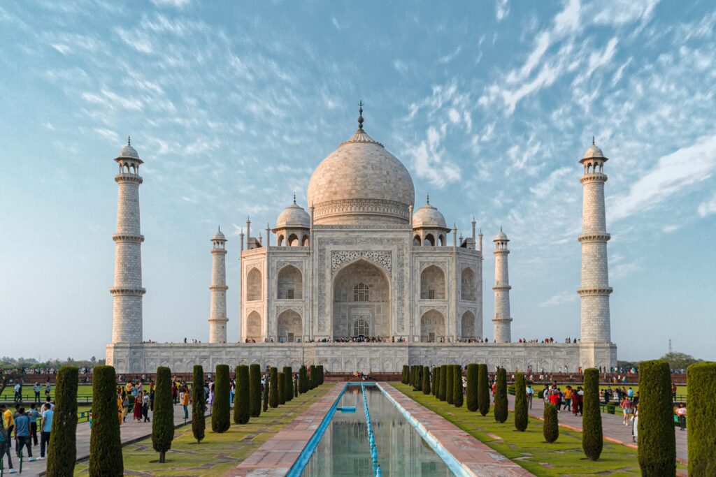 The taj mahal